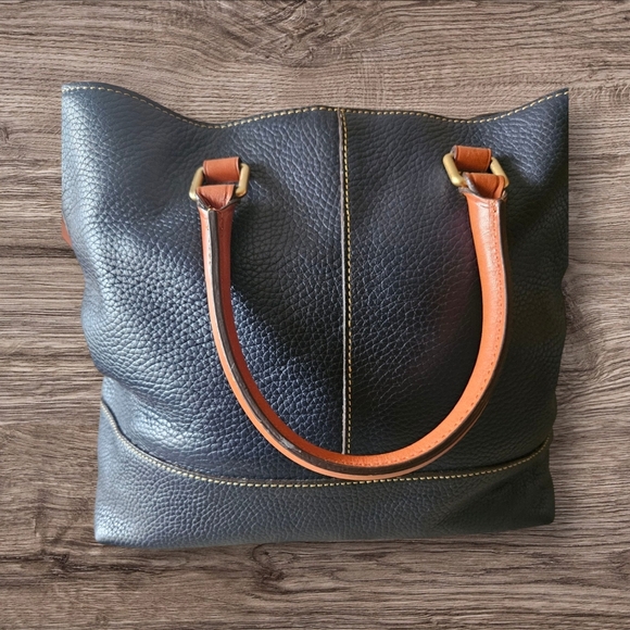 Dooney & Bourke Chelsea Pebble Grain Leather Tote Handbag (J7277166) NWOT - Picture 3 of 12